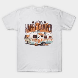 Happy Camper. Camping Van, Camp Van T-Shirt